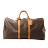 Louis Vuitton Keepall 55 Monogram Canvas Travel Bag in Brown M41424 Secondhand