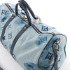 Louis Vuitton Keepall Bandoulière 50 Monogram Water Color Travel Bag in Blue x White M57946 Secondhand