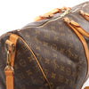 Louis Vuitton Keepall Bandoulière 55 Monogram Canvas Travel Bag in Brown M41414 Secondhand