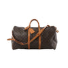 Louis Vuitton Keepall Bandoulière 55 Monogram Canvas Travel Bag in Brown M41414 Secondhand