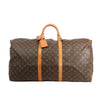 Louis Vuitton Monogram Canvas Keepall Bandoulière 60 Travel Bag M41412 Secondhand
