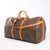 Louis Vuitton Monogram Canvas Keepall Bandoulière 60 Travel Bag M41412 Secondhand