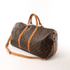 Louis Vuitton Keepall Bandoulière 50 Monogram Canvas Travel Bag in Brown M41416 Secondhand