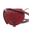 Louis Vuitton LV logo x Leather Tanblan Crossbody Bag in Red M55506 Secondhand
