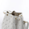 Louis Vuitton Petit Noe NM Monogram Cutout Shoulder Bag in White M20740 Secondhand