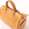 Louis Vuitton Speedy 30 Nomade Leather Handbag in Light Brown M85392 Secondhand