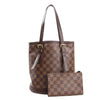 Louis Vuitton Damier Malle Shoulder Bag in Brown N42240 Secondhand