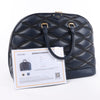 Louis Vuitton Malletage Alma GM Handbag in Navy Blue M23723 Secondhand