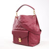 Louis Vuitton Monogram Hobo Metis 2Way Shoulder Bag in Burgundy M40813 Secondhand