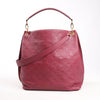Louis Vuitton Monogram Hobo Metis 2Way Shoulder Bag in Burgundy M40813 Secondhand