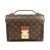 Louis Vuitton Monceau Monogram Canvas Handbag in Brown M51187 Secondhand