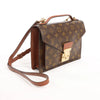 Louis Vuitton Monceau Monogram Canvas Handbag in Brown M51187 Secondhand