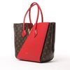 Louis Vuitton Damier Monogram Kimono MM Handbag in Red M40459 Secondhand