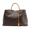 Louis Vuitton Montaigne GM Monogram Canvas Handbag in Brown Secondhand