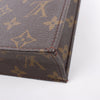 Louis Vuitton Monogram Petit Sac Plat 2Way Handbag M69442 Secondhand