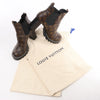 Louis Vuitton Monogram Star Trail Chelsea Ankle Boots, Size 40 EU Secondhand