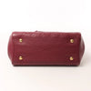 Secondhand Louis Vuitton Montaigne MM Monogram Empreinte 2Way Handbag in Burgundy M43258