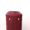 Secondhand Louis Vuitton Montaigne MM Monogram Empreinte 2Way Handbag in Burgundy M43258