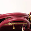 Secondhand Louis Vuitton Montaigne MM Monogram Empreinte 2Way Handbag in Burgundy M43258