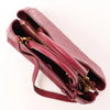 Secondhand Louis Vuitton Montaigne MM Monogram Empreinte 2Way Handbag in Burgundy M43258