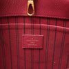 Secondhand Louis Vuitton Montaigne MM Monogram Empreinte 2Way Handbag in Burgundy M43258