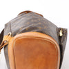 Secondhand Louis Vuitton Montsouris GM Monogram Canvas Vintage Backpack in Brown M51135