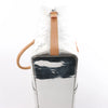 Secondhand Louis Vuitton Neo Porte Documents Voyages Monogram Mirror Handbag in Silver M58755