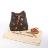 Secondhand Louis Vuitton Neonoe Monogram LOVE LOCK Shoulder Bag in Brown M44369