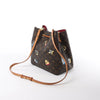 Secondhand Louis Vuitton Neonoe Monogram LOVE LOCK Shoulder Bag in Brown M44369