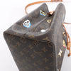 Secondhand Louis Vuitton Neonoe Monogram LOVE LOCK Shoulder Bag in Brown M44369