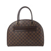 Louis Vuitton Nolita Damier Ebene Handbag in Brown N41455 Secondhand
