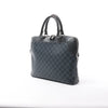 Louis Vuitton Oliver Damier Cobalt Handbag in Black x Navy Blue N51199 Secondhand