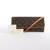 Louis Vuitton Pochette Twin GM Monogram Canvas Crossbody Bag in Brown M51852 Secondhand