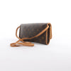 Louis Vuitton Pochette Twin GM Monogram Canvas Crossbody Bag in Brown M51852 Secondhand