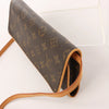 Louis Vuitton Pochette Twin GM Monogram Canvas Crossbody Bag in Brown M51852 Secondhand