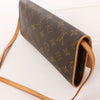 Louis Vuitton Pochette Twin GM Monogram Canvas Crossbody Bag in Brown M51852 Secondhand