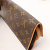 Secondhand Louis Vuitton Pochette Twin GM Monogram Canvas Crossbody Bag in Brown M51852