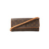Secondhand Louis Vuitton Pochette Twin GM Monogram Canvas Crossbody Bag in Brown M51852