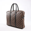 Louis Vuitton Damier Ebene Porte Documents Voyages Handbag in Brown N41466 Secondhand