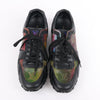 Louis Vuitton Runaway Line 20 years Monogram Rainbow Leather x Fabric Sneakers in Black x Multicolor GO0230, Size 45 EU Secondhand