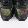 Louis Vuitton Runaway Line 20 years Monogram Rainbow Leather x Fabric Sneakers in Black x Multicolor GO0230, Size 45 EU Secondhand