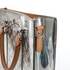 Secondhand Louis Vuitton Sac Plat Limited Edition Monogram Mirror Handbag in Silver M45884