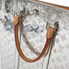 Secondhand Louis Vuitton Sac Plat Limited Edition Monogram Mirror Handbag in Silver M45884
