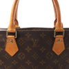 Louis Vuitton Sac Plat Monogram Canvas Handbag in Brown M51140 Secondhand