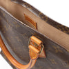 Louis Vuitton Sac Plat Monogram Canvas Handbag in Brown M51140 Secondhand