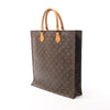 Louis Vuitton Sac Plat Monogram Canvas Handbag in Brown M51140 Secondhand