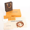 Louis Vuitton Sac Plat Petit Monogram Canvas 2Way Handbag in Brown M69442 Secondhand