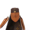 Louis Vuitton Sac Triangle Monogram Canvas Handbag in Brown M51360 Secondhand