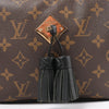Louis Vuitton Saintonge Monogram Canvas Crossbody Bag in Brown x Black M43555 Secondhand
