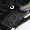 Louis Vuitton Runaway line 21 years Mesh x Leather Sneakers in Black, Size 40 EU Secondhand